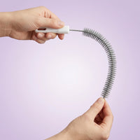 Flowzap doblado en forma de U para mostrar su cuerpo flexible